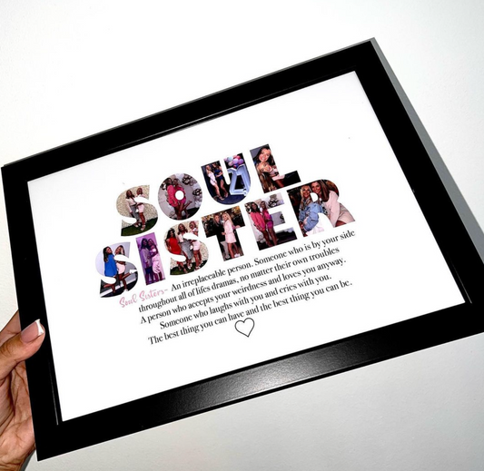 Soul Sister Personalised photo prints