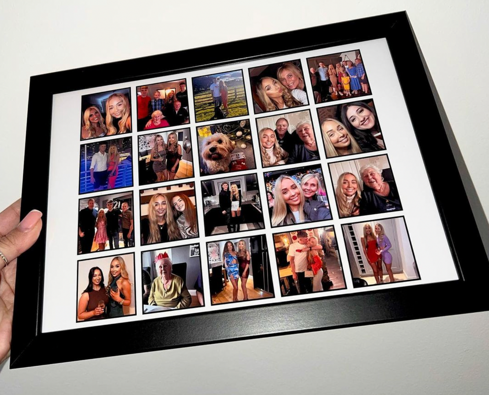 Photo collage personalised print