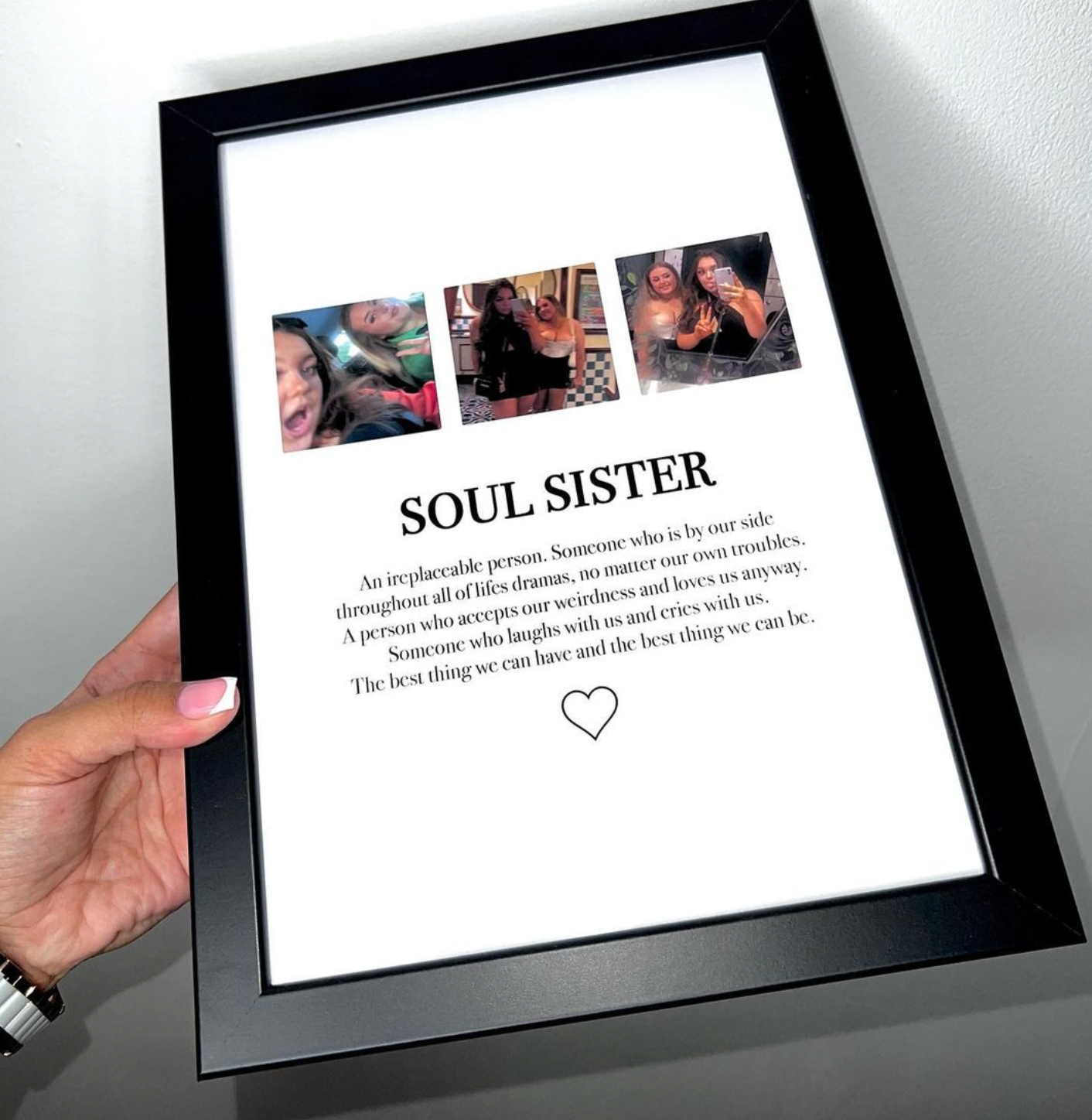 Soul sister definition Personalised photo prints