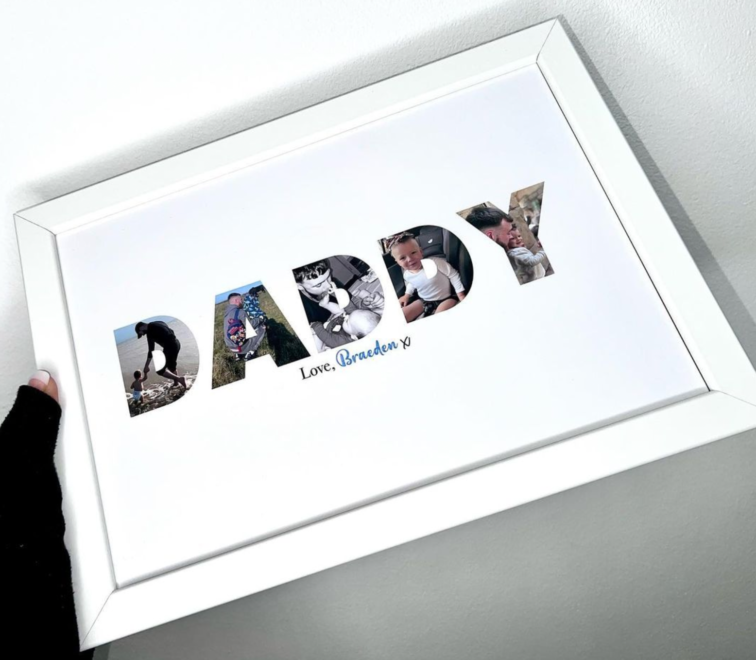 Photo upload, Daddy Personalised photo prints